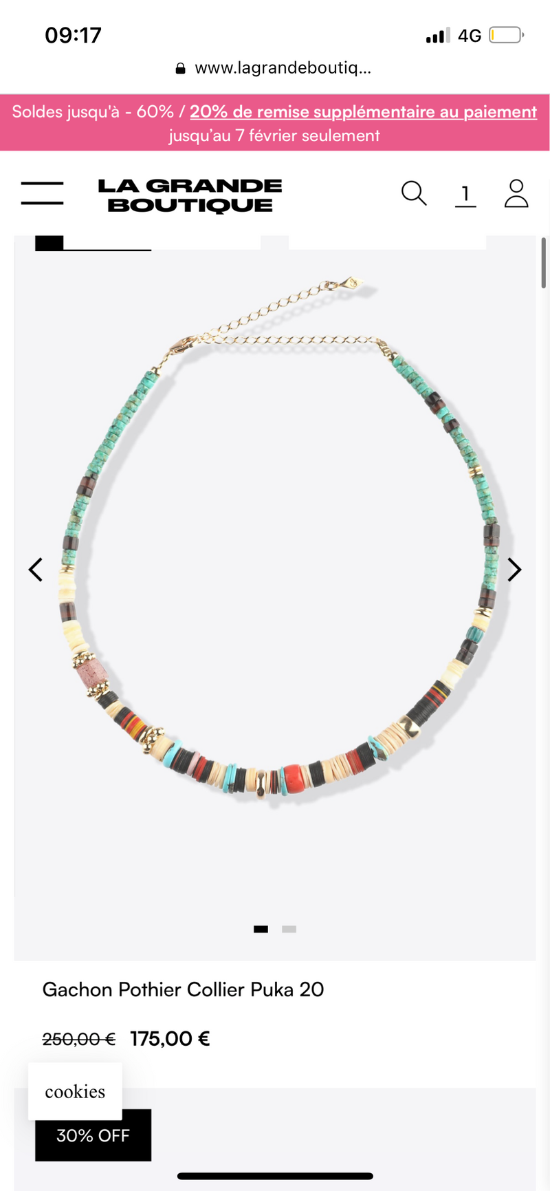 COLLIER CHALOM